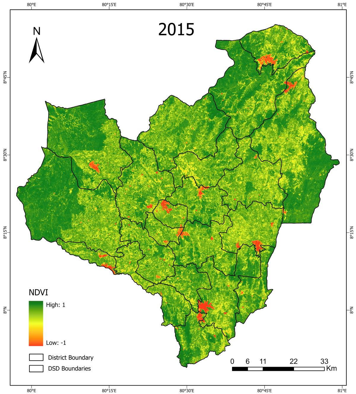 Yala NDVI 2015