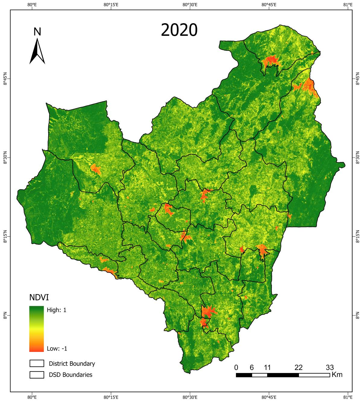 Yala NDVI 2019