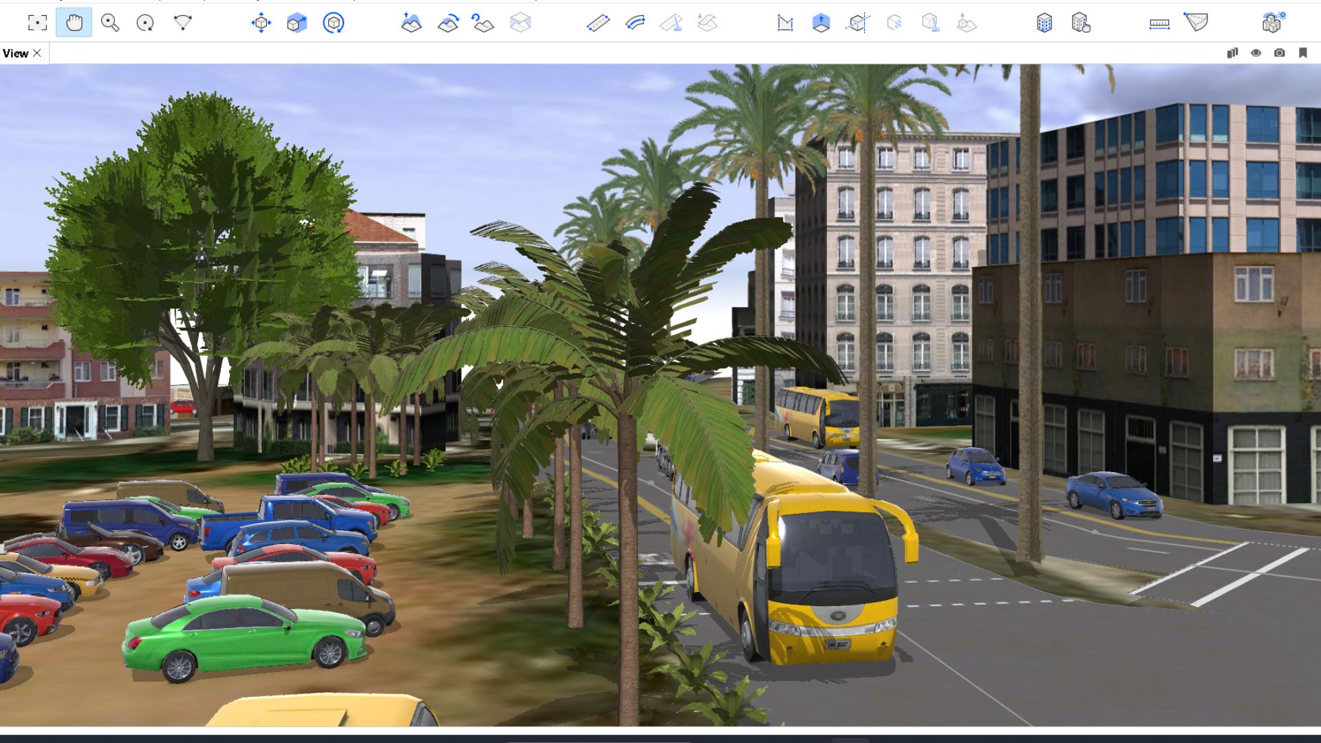 CityEngine Urban Planning Project