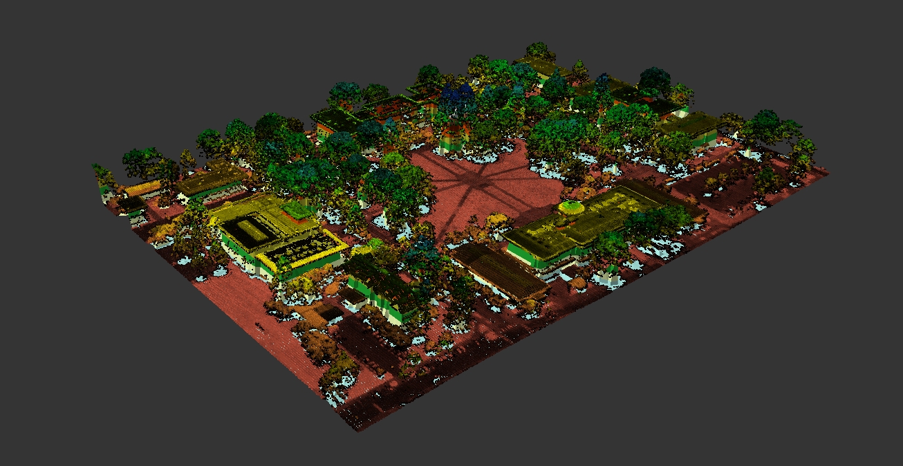 3D Map Using LiDAR Data