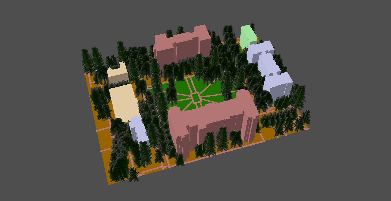 Normal 3D Map Created Using ArcGIS