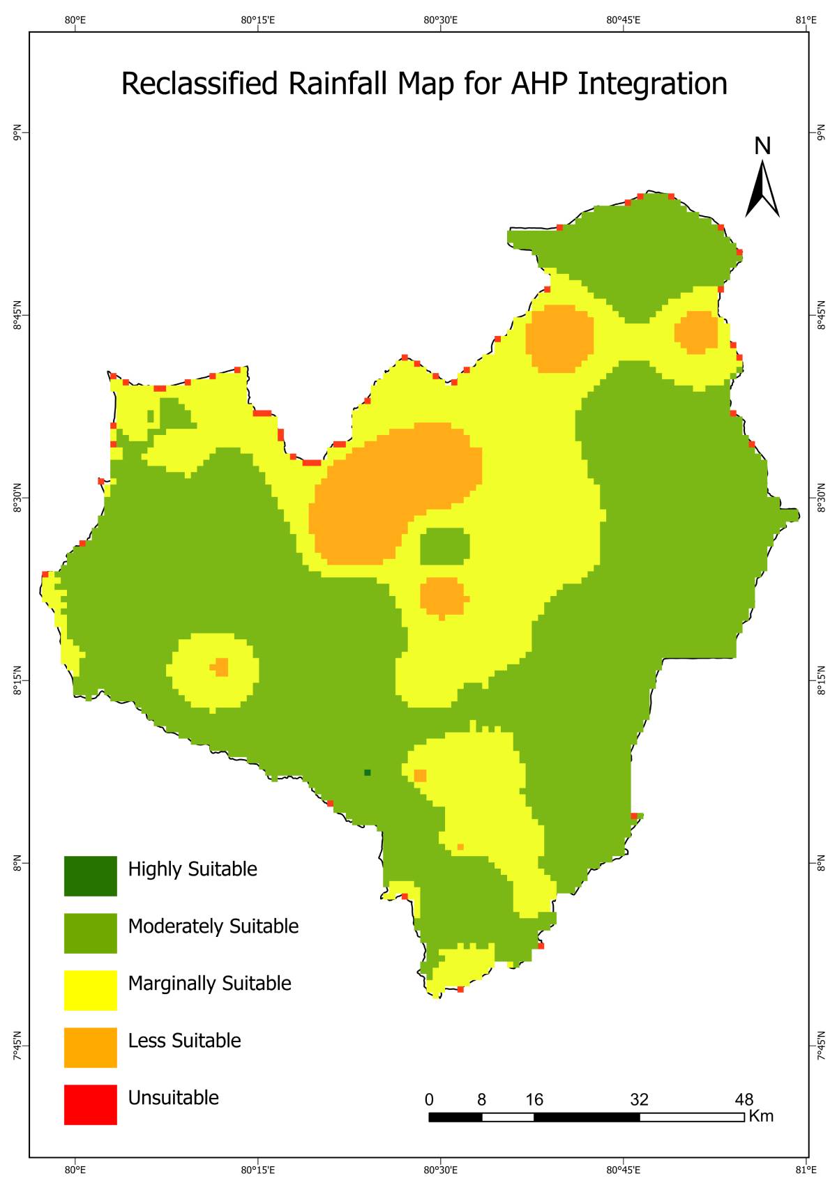 Reclassified Rainfall